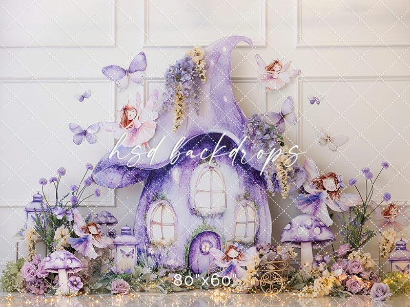 Lavender Fairy Wonderland - HSD Photography Backdrops