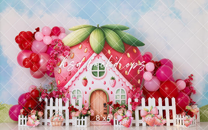 Strawberry Celebration - HSD Photography Backdrops