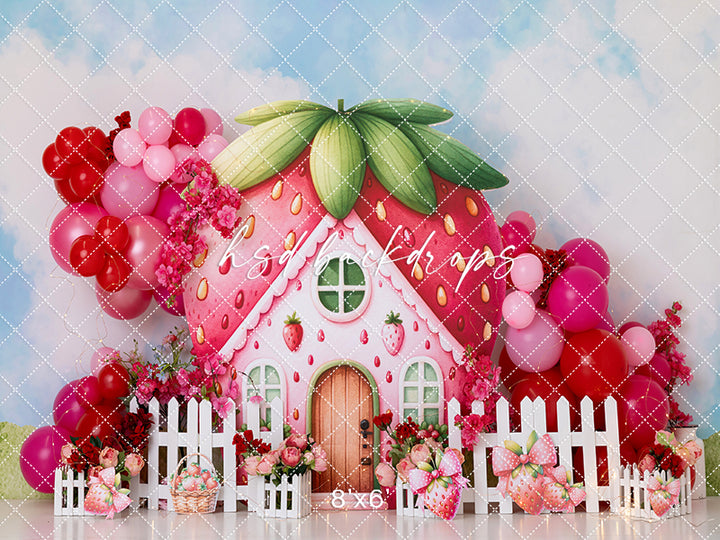 Strawberry Celebration - HSD Photography Backdrops