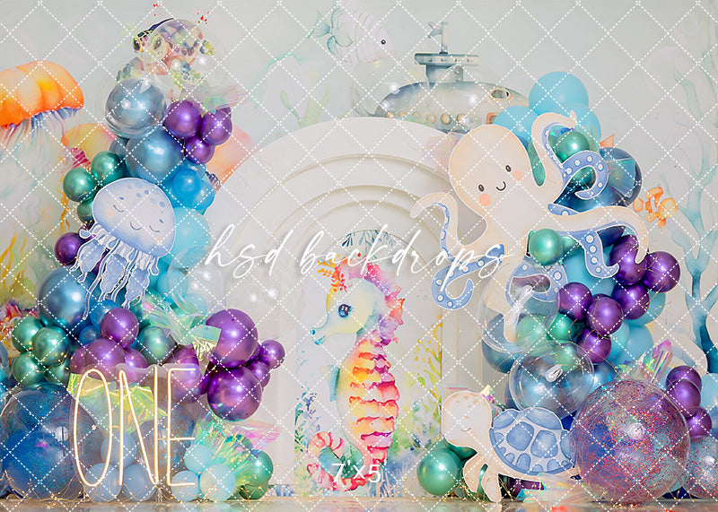 Under the Sea Soiree (ONE) - HSD Photography Backdrops