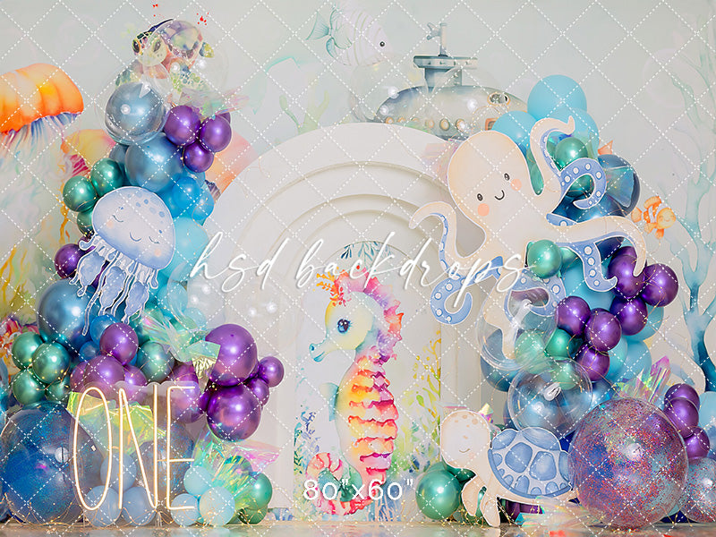 Under the Sea Soiree (ONE) - HSD Photography Backdrops