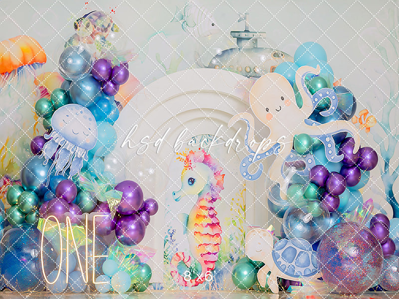 Under the Sea Soiree (ONE) - HSD Photography Backdrops