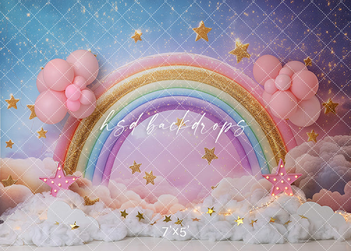 Happy Day Cake Smash - HSD Photography Backdrops