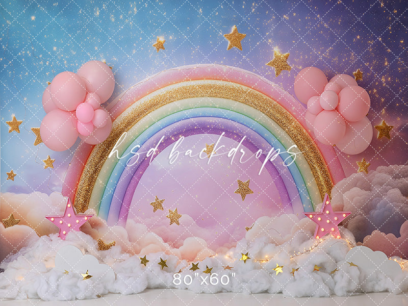 Happy Day Cake Smash - HSD Photography Backdrops