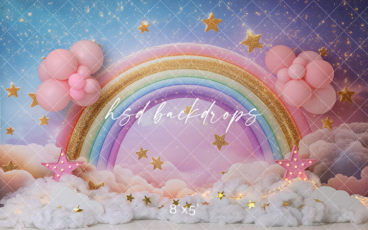 Happy Day Cake Smash - HSD Photography Backdrops