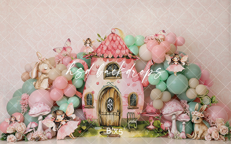 Fairy First Tea Party - HSD Photography Backdrops