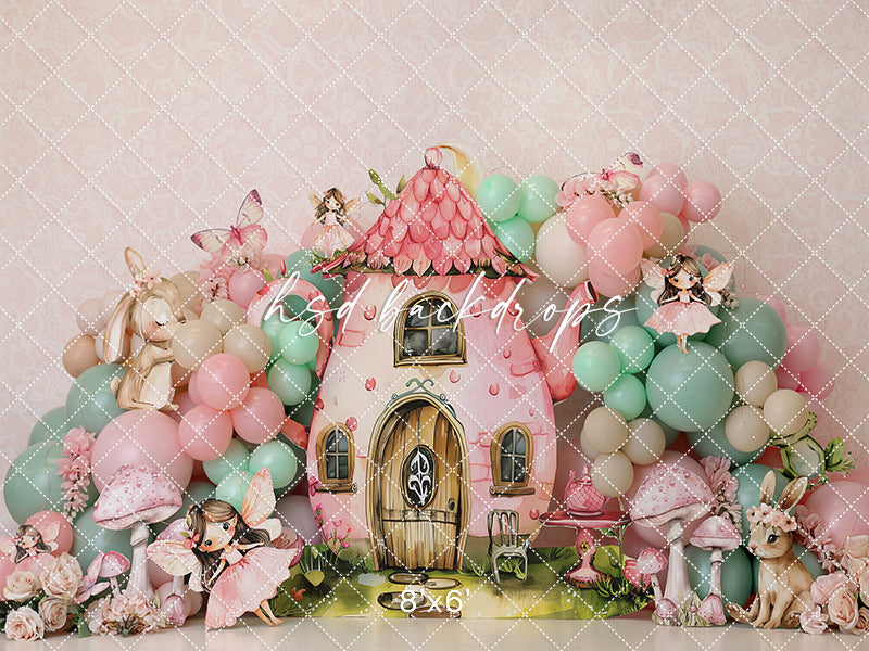 Fairy First Tea Party - HSD Photography Backdrops
