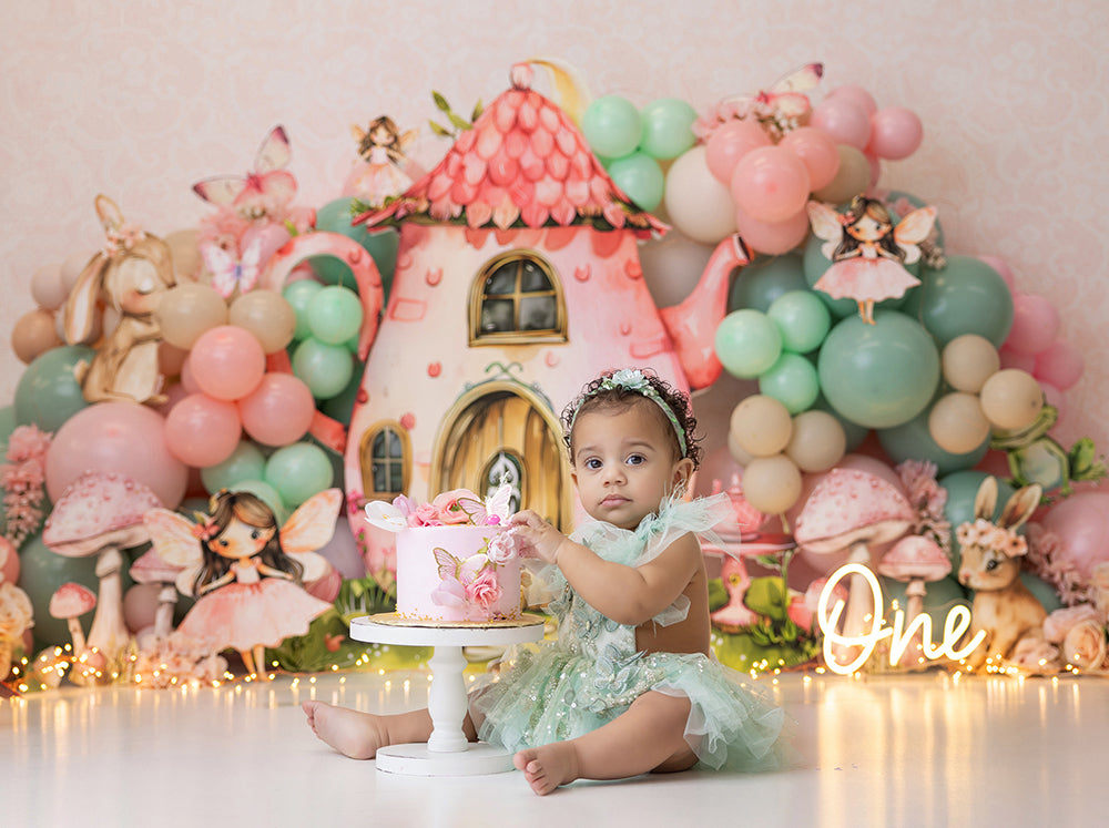 Fairy First Tea Party - HSD Photography Backdrops