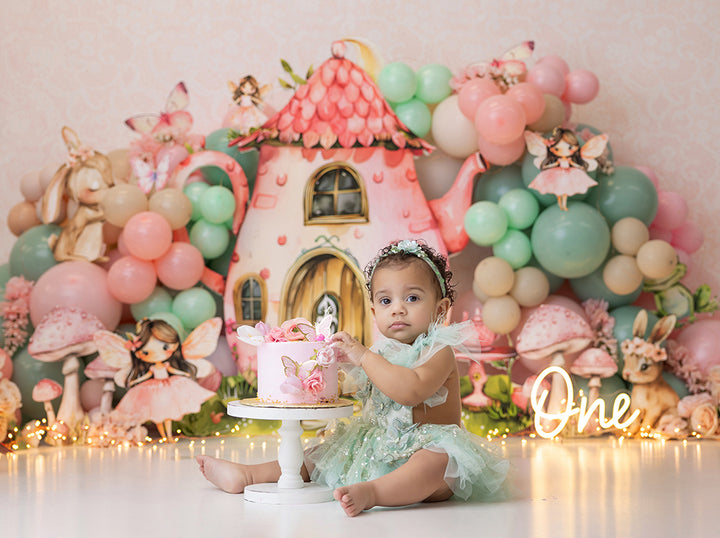 Fairy First Tea Party - HSD Photography Backdrops