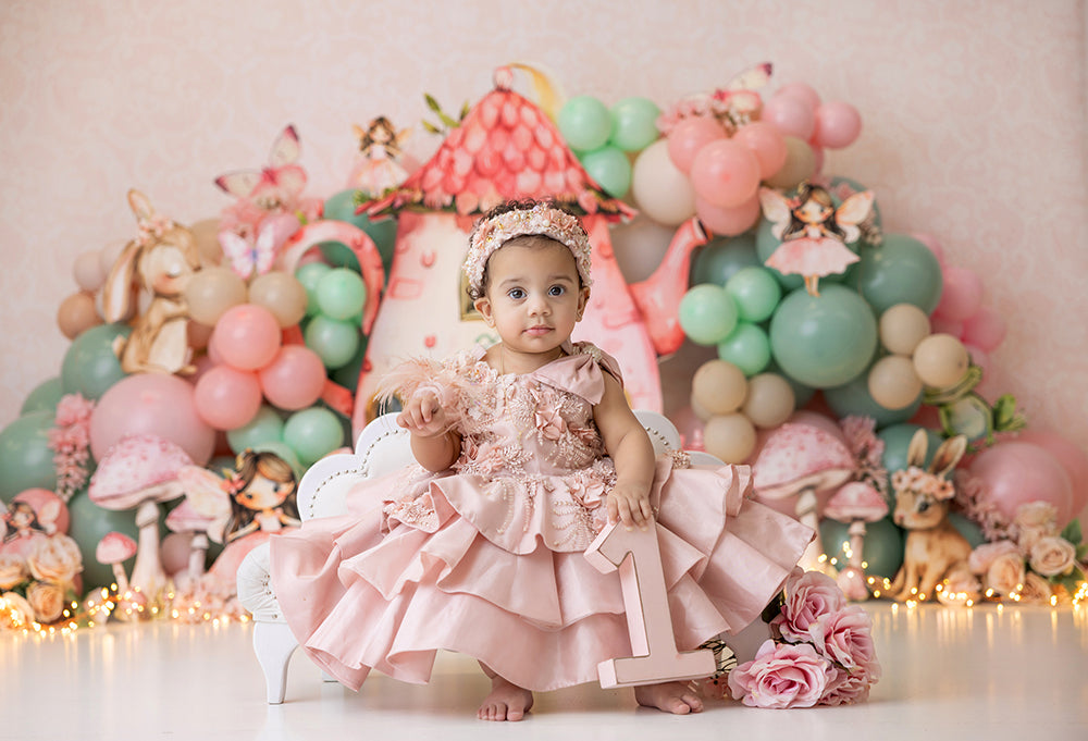 Fairy First Tea Party - HSD Photography Backdrops