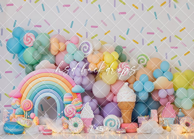 Heavenly Delights Cake Smash - HSD Photography Backdrops