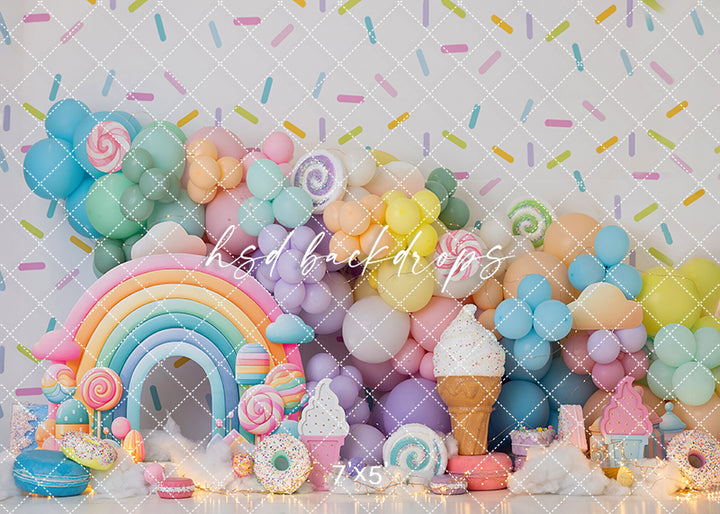 Heavenly Delights Cake Smash - HSD Photography Backdrops