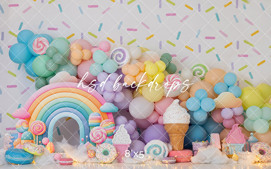 Heavenly Delights Cake Smash - HSD Photography Backdrops