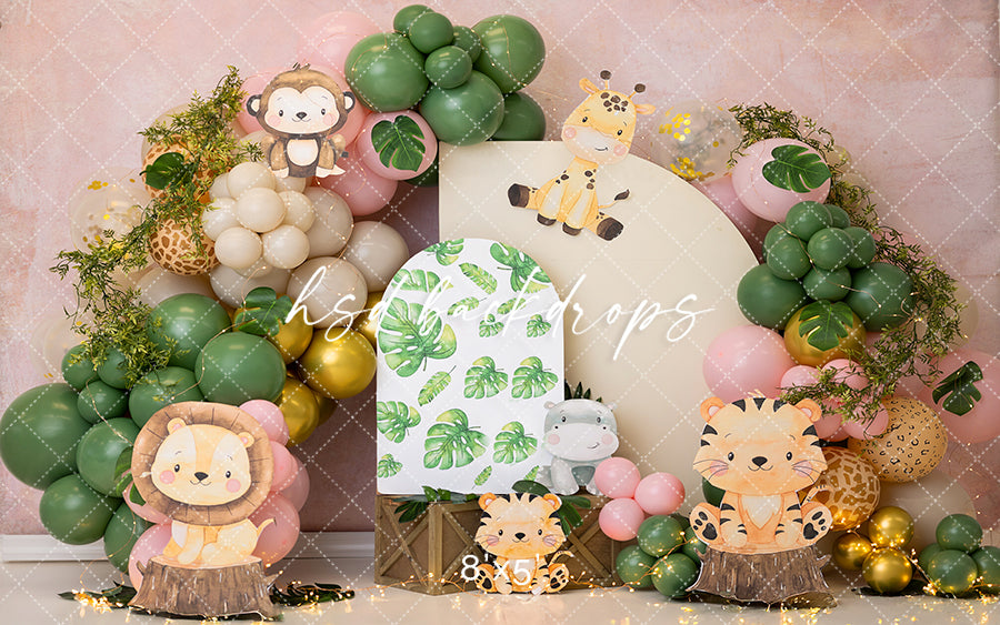 Born to be Wild Cake Smash - HSD Photography Backdrops