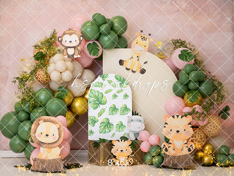 Born to be Wild Cake Smash - HSD Photography Backdrops