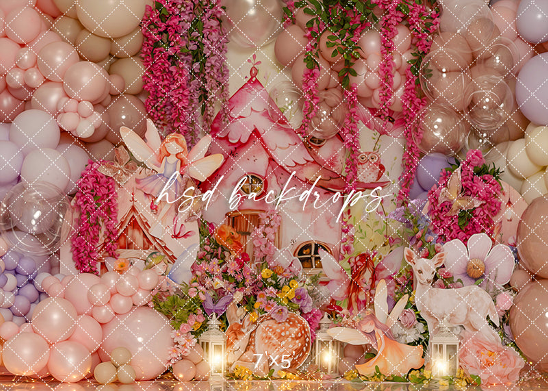 Enchanted Fairy Hut - HSD Photography Backdrops