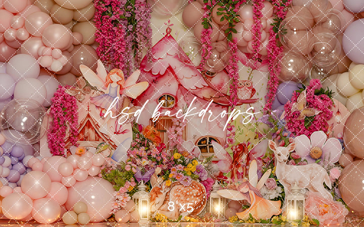 Enchanted Fairy Hut - HSD Photography Backdrops