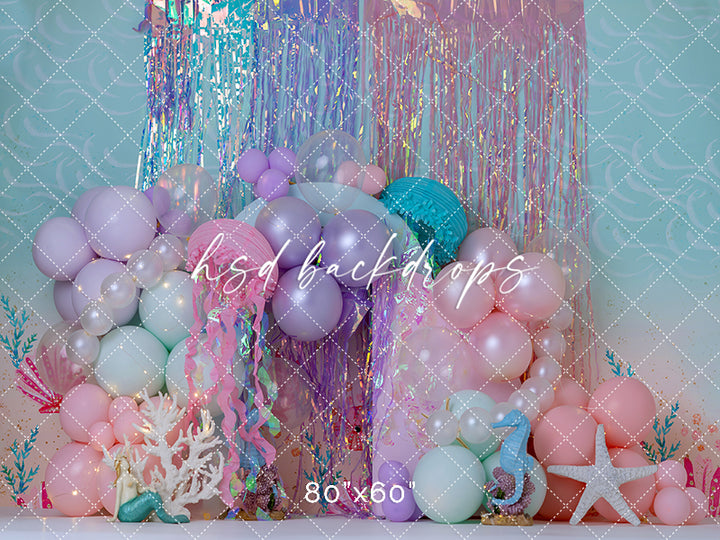 Pretty Pastel Sea - HSD Photography Backdrops