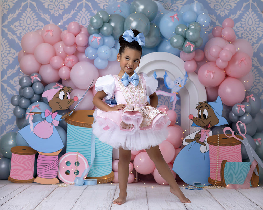 Princess Sewing Club Cake Smash