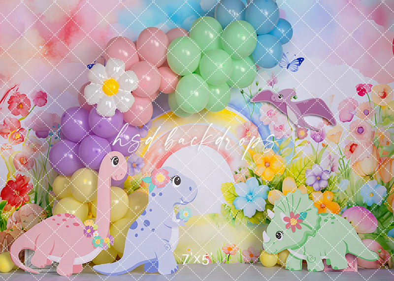 Whimsical Dinosaur World