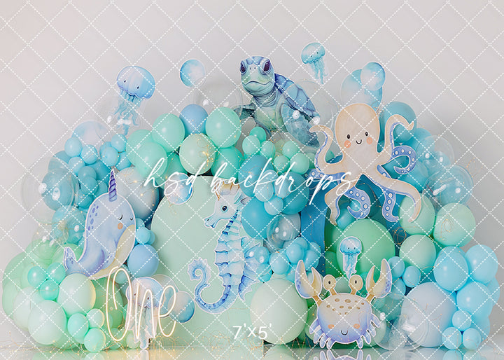 Aquatic Adventures Cake Smash