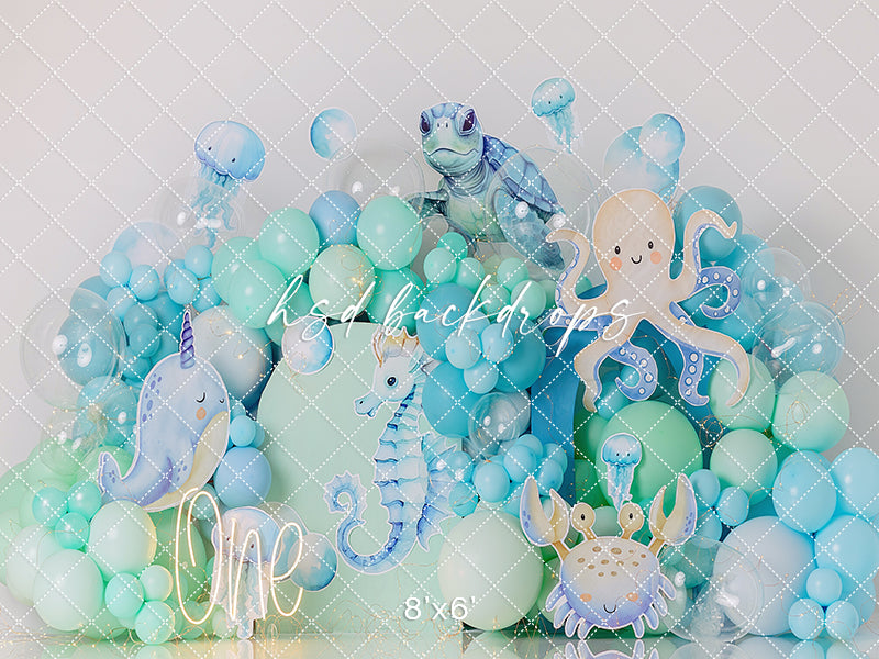 Aquatic Adventures Cake Smash