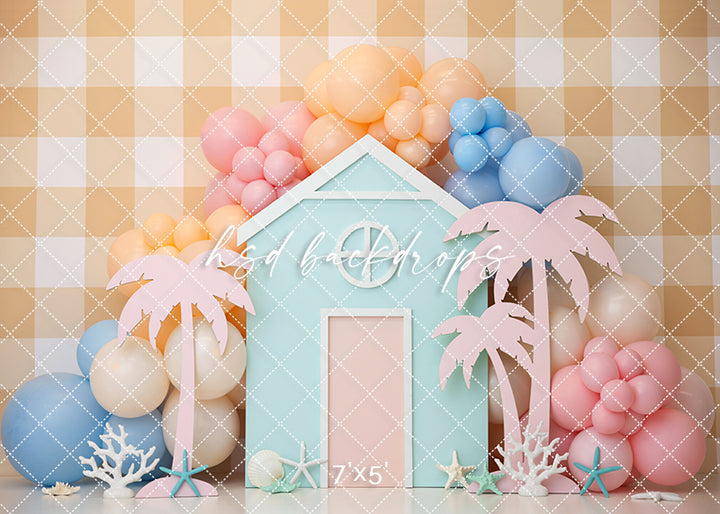 Seaside Soiree (Pink Palms)