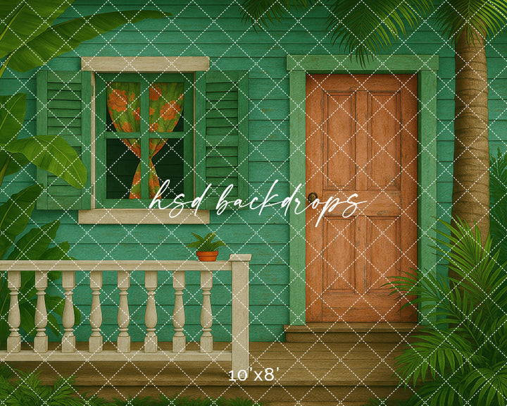 Tropical Island Porch