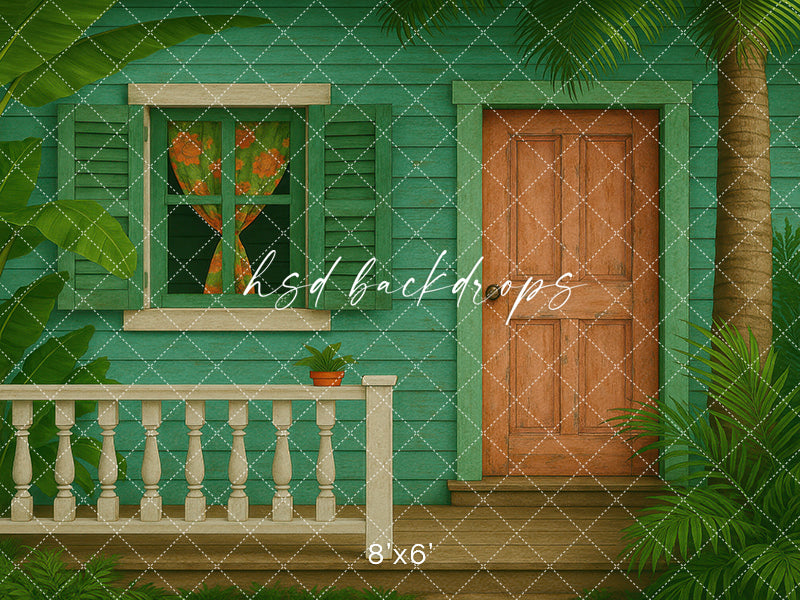 Tropical Island Porch