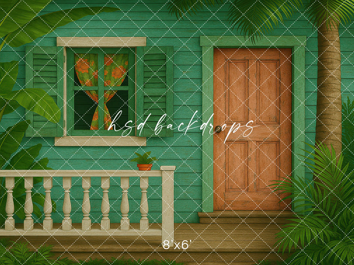 Tropical Island Porch