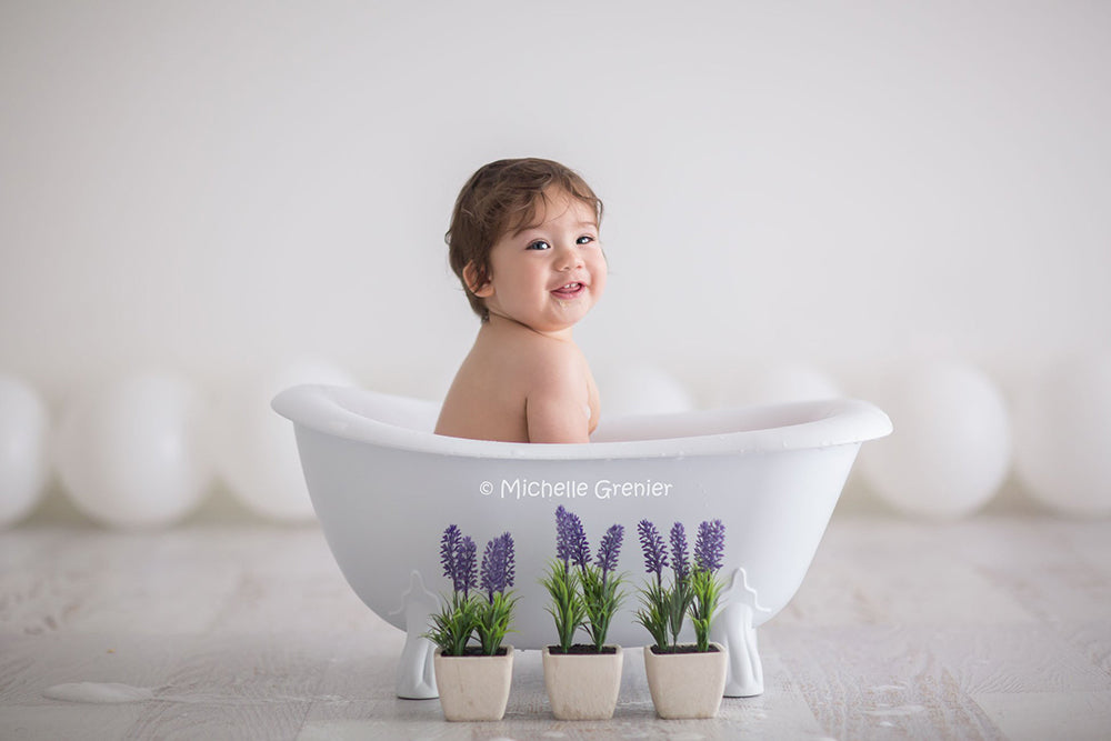 “Gatsby” Clawfoot Bathtub Photo Prop (Free Shipping!) - HSD Photography Backdrops