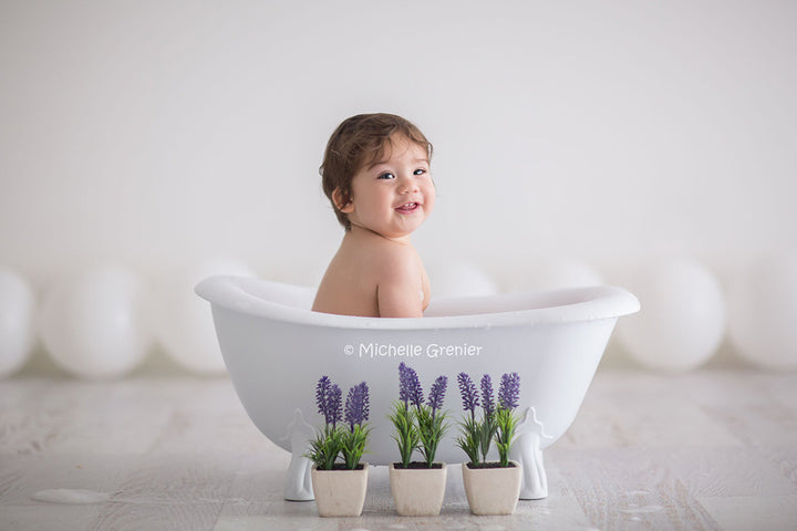 “Gatsby” Clawfoot Bathtub Photo Prop (Free Shipping!) - HSD Photography Backdrops