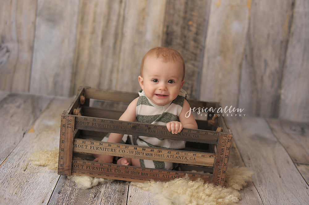 Rustic Timbers Floor Mat - HSD Photography Backdrops