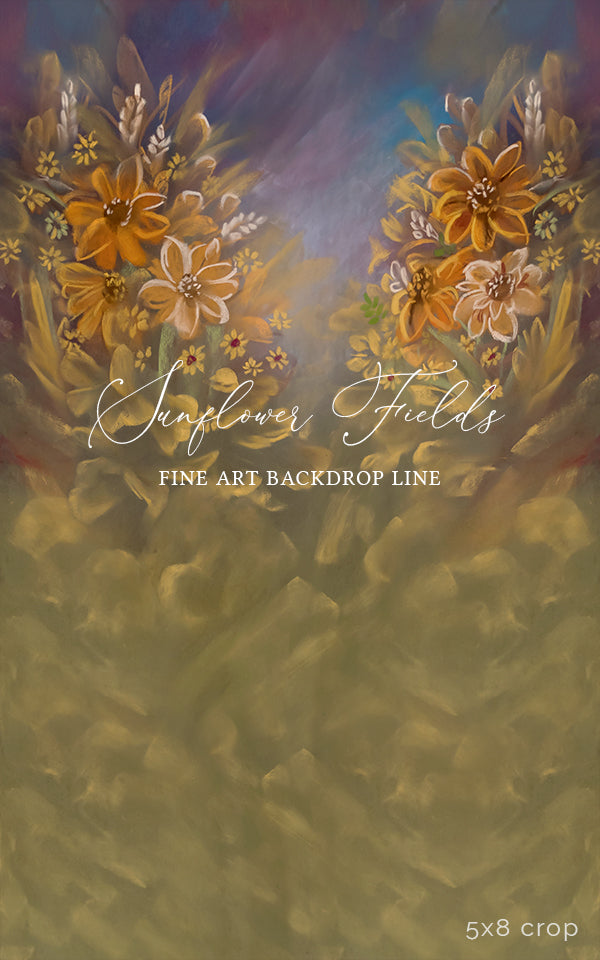 Sunflower Fields - HSD Photography Backdrops