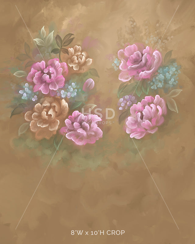 Cottage Rose - HSD Photography Backdrops