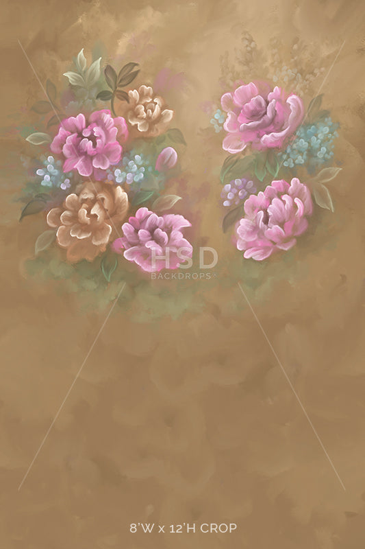 Cottage Rose - HSD Photography Backdrops