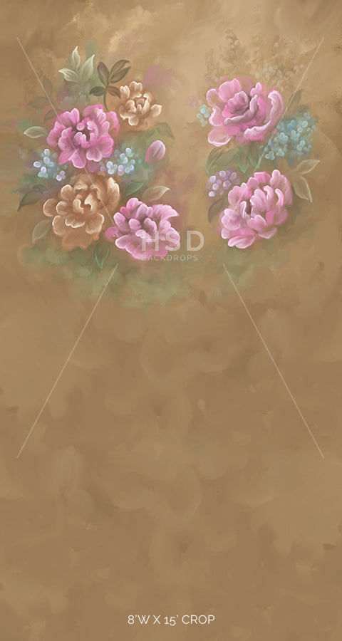 Cottage Rose - HSD Photography Backdrops