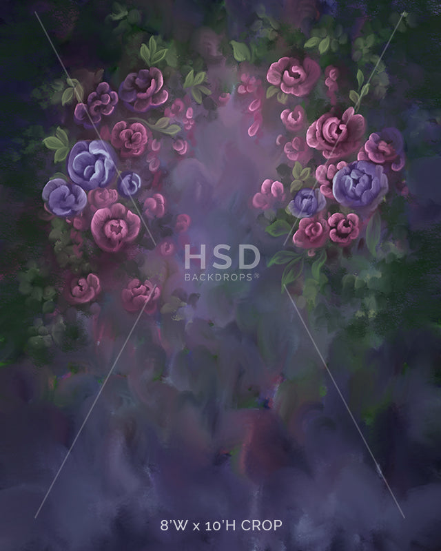 Enchanted Roses - HSD Photography Backdrops