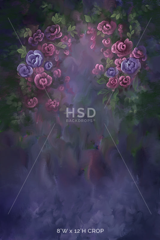Enchanted Roses - HSD Photography Backdrops