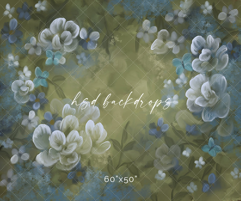 Floral Flutter - Littles Line - HSD Photography Backdrops