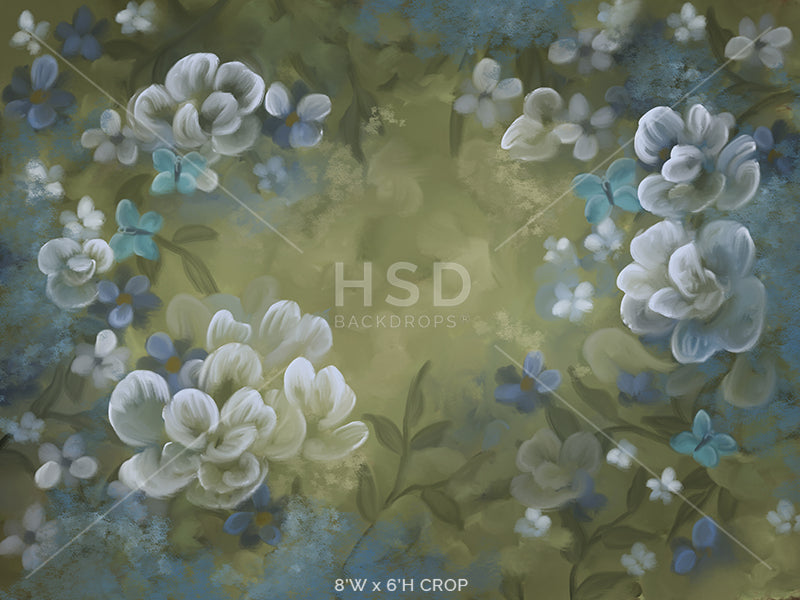 Floral Flutter - HSD Photography Backdrops 