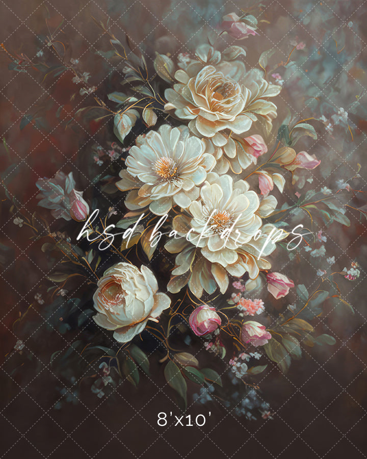 Marseille Floral - HSD Photography Backdrops