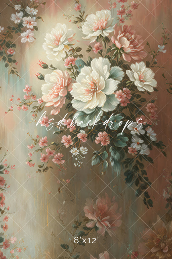 Malmaison Floral - HSD Photography Backdrops