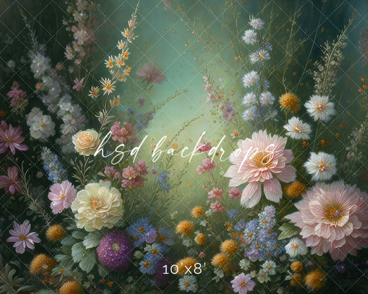 Flower Meadow - HSD Photography Backdrops