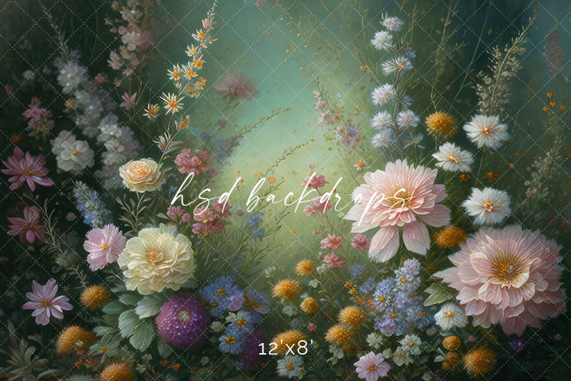 Flower Meadow - HSD Photography Backdrops