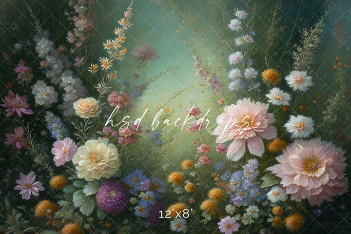 Flower Meadow - HSD Photography Backdrops