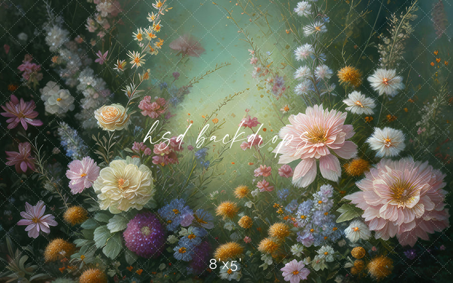 Flower Meadow - HSD Photography Backdrops