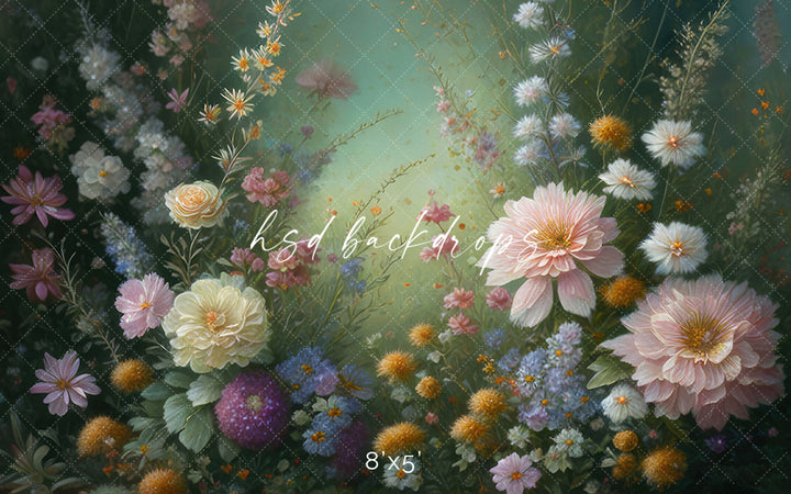 Flower Meadow - HSD Photography Backdrops