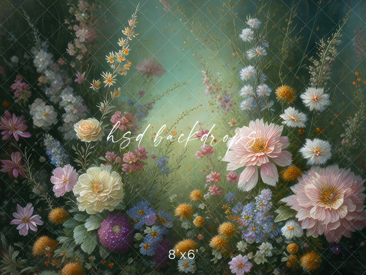 Flower Meadow - HSD Photography Backdrops