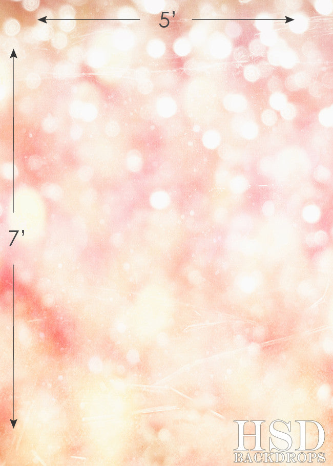 Creme Watercolor Bokeh - HSD Photography Backdrops